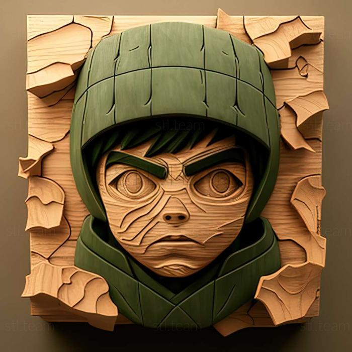3D model Rock Lee FROM NARUTO (STL)